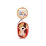 Nici Porte-cl&eacute;s Chien Sleeping Pets Tricolore 8cm, 48831, Brun