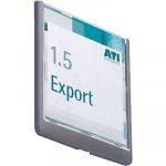 Durable 4862-37 - Plaque de porte CLICK SIGN, (L)149 x (H)148,5 mm, coloris graphite