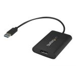 StarTech.com Adaptateur USB 3.0 vers DisplayPort 4K 30Hz - Carte graphique externe USB 3.0 vers DP 4K - adaptateur video externe - MCT T6-688L - noir