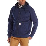 Carhartt Sweat à capuche zippé bleu WINDFIGHTER SWEATSHIRT - Taille L