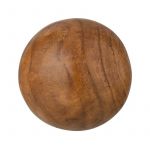 Balle Déco "Wood Paulownia" 15cm Marron Prix