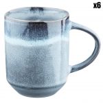 6 Mugs Genesis bleus - 40 cl