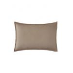 Essix Taie d'oreiller en Percale de Coton, Première, Taupe, 50x70 cm