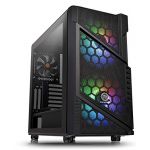 Thermaltake Bo&icirc;tier Commander C 31 TG ARGB Edition/Deux Ventilateurs ARGB 200 mm/Verre tremp&eacute;/Bo&icirc;tier ATX Moyen Tour