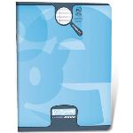 Calligraphe Cahier piq&ucirc;res Seyes &agrave; grands carreaux 96 pages A4