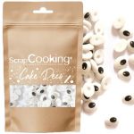Scrapcooking Décors Sucrés Yeux 40 g - Yeux en Sucre Comestibles - Sprinkles Halloween Œil - Décorations pour Gâteaux, Biscuits, Cupcakes, Cake pops - 7459