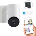 Somfy Outdoor Camera blanche 2 - Cam&eacute;ra de surveillance ext&eacute;rieure wifi