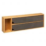 Rangement Cuisine 2 Compartiments "Winder" 39cm Naturel Prix