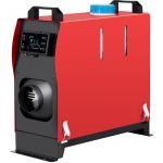Chauffage Diesel 5KW 12V - VEVOR - Réchauffeur d'Air avec LCD Monitor et 1 Sortie d'Air pour Voiture Bateau