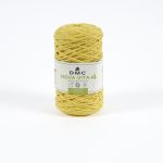 Dmc Fil coton recycl&eacute; Nova Vita 4 - Macram&eacute;, Crochet, Tricot - Citron - 250 g
