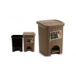 Stefanplast Corbeille &agrave; papier Beige 6 L