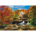 Clementoni Puzzle 2000 pièces : Moulin Glade Creek Griest