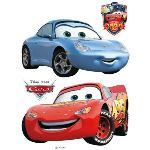 Stickers géant Disney Cars Flash McQueen et Sally