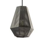Eglo Suspension CHIAVICA Nickel mat, Noir, 1 lumière - Industriel - Intérieur - CHIAVICA - Délai de livraison moyen: 10 à 14 jours ouvrés. Port gratuit France métropolitaine et Belgique dès 100 €.