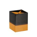 Rhodia Rama Pot à crayons 8x8x11 cm. - Noir - Lot de 4