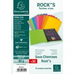 Exacompta 807013E - Paquet de 30 sous-chemises ROCK''S 80, coloris vert