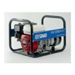 SDMO Groupe électrogène Intens 3kW - HX 3000 C5