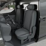 DBS Housse siège Auto / Utilitaire - Sur Mesure pour PEUGEOT Expert et CITROËN Jumpy (Dès 09/2016)