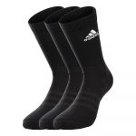 Adidas Lot de 3 paires de chaussettes classiques Cushioned Noir - Taille L