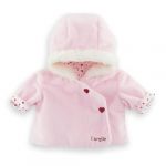 Corolle Manteau Pétales de Cœurs, vêtement, pour Poupon 30cm, dès 18 Mois, 9000110990