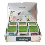 Ethiquable Thés Bio noir et vert - coffret assortiment de 60 sachets