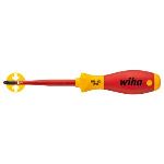Wiha 35394 -Tournevis Phillips SoftFinish electric slimFix PH2 x 100mm