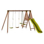 No Name Portique en bois VIOLETTE 3,23x3,54x2,20 m