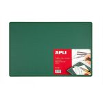 APLI 13565 - Tapis de découpe PVC format A3, coloris vert