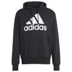 Adidas Sweat-shirt à capuche en molleton Essentials Big Logo Noir, pointure X-Large - Noir - Taille X-Large