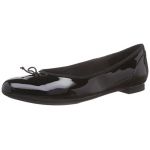 Clarks Couture Bloom, Ballerines Femme - Noir (Black Patent), 36 EU