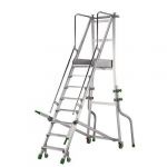 C. Escabeau roulant de 4 marches. Hauteur atteignable de 3.08m. - MARCHEPIED DIRECT