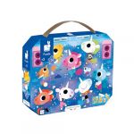 Janod Licornes Puzzle, J02544, Bleu