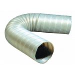 Unelvent Gaine alu semi rigide diam&egrave;tre 100 mm longueur de 3 m&egrave;tres