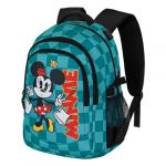 Sac &agrave; dos adaptable fille Karactermania Disney Minnie Indigo