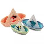 Lilliputiens Lot de 3 jouets de bain bateau Jungle