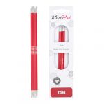 Knitpro KP47003 Set de Goupilles de Tricotage Doubles Rouge 35,5 x 1 x 5 cm