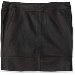 Only Mini-jupe en similicuir PU - Noir