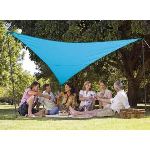 Morel VK 360 - Kit complet d'ombrage Serenity Outdoor avec voile triangulaire 3,60 m, 2 mâts, 3 cordes et 3 piquets