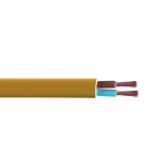 Debflex Câble souple HO3VVH2-F - 2 x 0,75 mm² - 10 m - noir