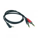 Klotz Cble carte son Jack 3 m AY5A0100, 3,5 jack coudé