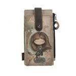 Anekke &Eacute;tui pour carte de cr&eacute;dit taupe multicolore pour femme - Real Card Holder Multicolor 314130