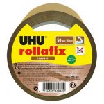 UHU Rollafix Ruban Emballage Brun