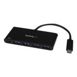 StarTech.com 4 Port USB C Hub with PD 2.0 - concentrateur (hub) - 4 ports