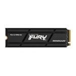 Kingston Fury Renegade 1000G PCIe 4.0 NVMe SSD W/Radiateur de Dissipation Thermique - pour Les Gamers, Les passionn&eacute;s des PC et Les utilisateurs avanc&eacute;s - SFYRSK/1000G