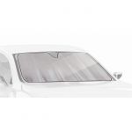 160x86CM Trounistro Pare-Brise-Soleil Argent/é Pare-Soleil de Voiture Couverture de Pare-Brise Pare Soleil Voiture Protection Pare Brise Voiture Anti UV Pluie Givre Tous Les Saisons
