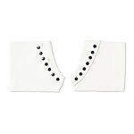 W WIDMANN MILANO Party Fashion 9437S - Guêtres, blanc, accessoire de déguisement, accessoire, carnaval, fête à thème