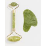Zo&euml; Ayla Gua Sha Therapy Jade and Gua Sha roller do twarzy 1 Stk