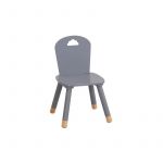 Chaise Desgin Enfant "Douceur" 28cm Gris Prix