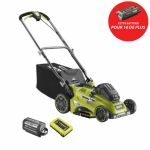 Ryobi Tondeuse 36V MaxPower - coupe 40cm - 1 batterie 6,0Ah - 1 chargeur - RLM36X41H60PG