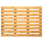 Atmosphera Caillebotis pour salle de bain 50 x 68 cm Bambou